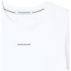 textil Mujer Camisetas manga corta Calvin Klein Jeans J20J215699 Blanco