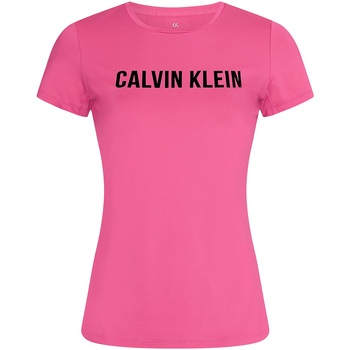 textil Mujer Camisetas manga corta Calvin Klein Jeans 00GWF0K168 Rosado
