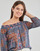 textil Mujer Tops / Blusas Desigual KALIMA Azul / Multicolor