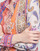 textil Mujer Camisetas manga larga Desigual BOHO Multicolor