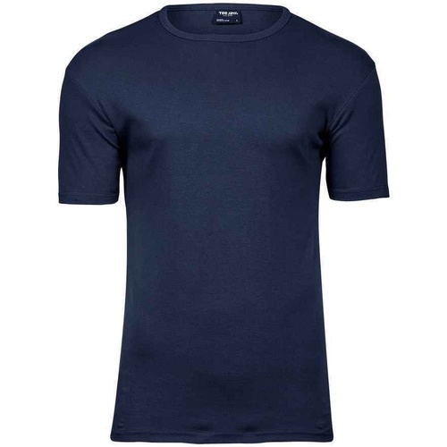textil Camisetas manga larga Tee Jays Interlock Azul