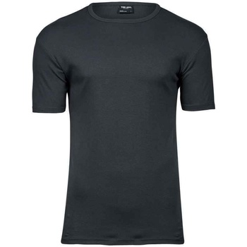 textil Camisetas manga larga Tee Jays Interlock Gris