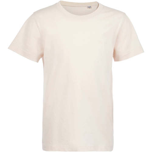 textil Niños Camisetas manga corta Sols Camiseta de niño con cuello redondo Rosa