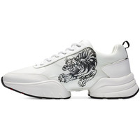 Zapatos Deportivas Moda Ed Hardy Caged runner tiger white-black Blanco