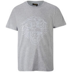 textil Hombre Tops y Camisetas Ed Hardy Tiger glow t-shirt mid-grey Gris