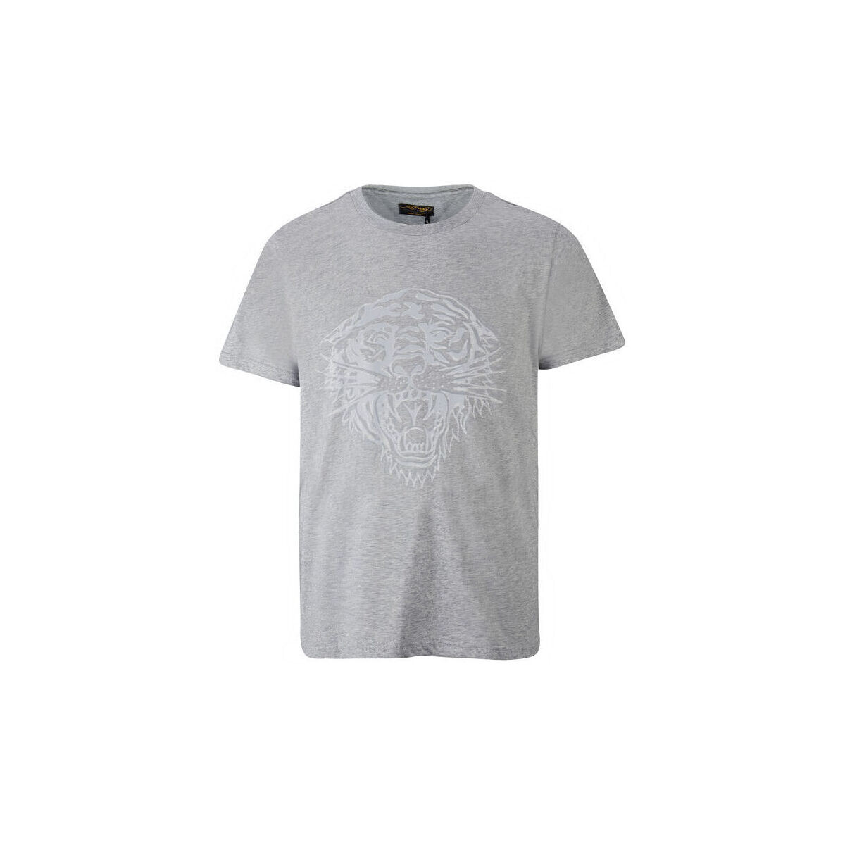 textil Hombre Tops y Camisetas Ed Hardy Tiger glow t-shirt mid-grey Gris