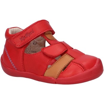 Zapatos Niños Sandalias Kickers 858390-10 WASABOU Rojo