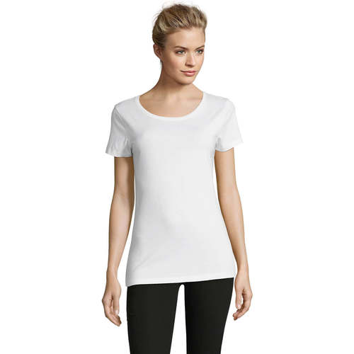 textil Mujer Camisetas manga corta Sols Martin camiseta de mujer Blanco
