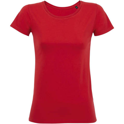 textil Mujer Camisetas manga corta Sols Martin camiseta de mujer Rojo