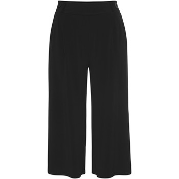textil Mujer Pantalones cortos Lascana Pantalones de pierna ancha Basic Negro