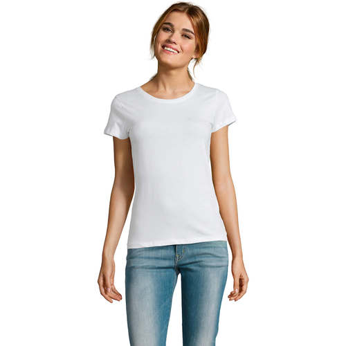 textil Mujer Camisetas manga corta Sols CAMISETA DE MANGA CORTA Blanco