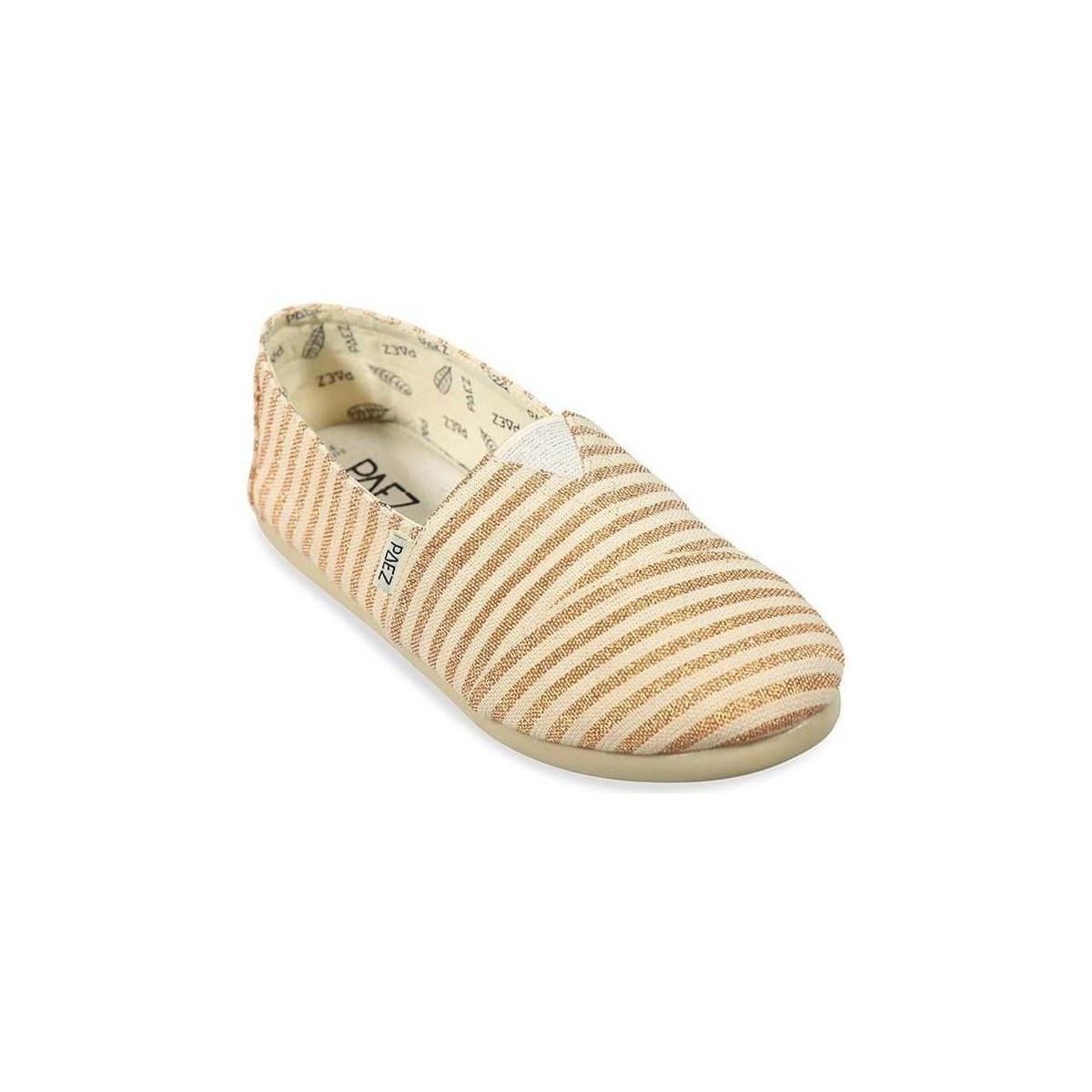 Zapatos Mujer Alpargatas Paez Gum Classic W - Surfy Lurex Copper Oro