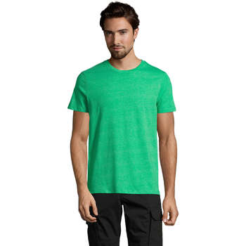 textil Hombre Camisetas manga corta Sols Mixed Men camiseta hombre Verde