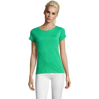 textil Mujer Camisetas manga corta Sols Mixed Women camiseta mujer Verde