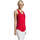 textil Mujer Camisetas sin mangas Sols Moka camiseta mujer sin mangas Rojo