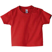 Ropa interior Niños Camiseta interior Sols Mosquito camiseta bebe Rojo