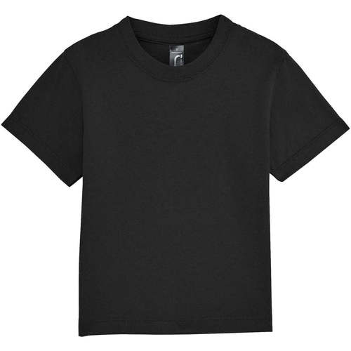 Ropa interior Niños Camiseta interior Sols Mosquito camiseta bebe Negro