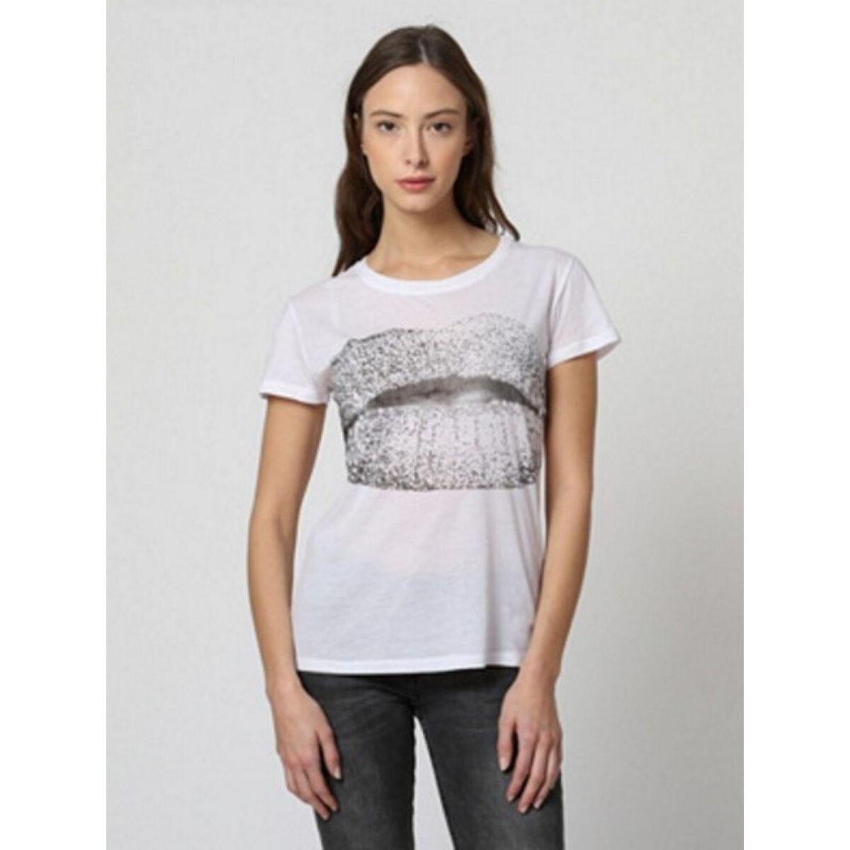 textil Mujer Camisetas manga corta Sinty SI-270004 Blanco