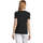 textil Mujer Camisetas manga corta Sols MOTION camiseta de pico mujer Negro