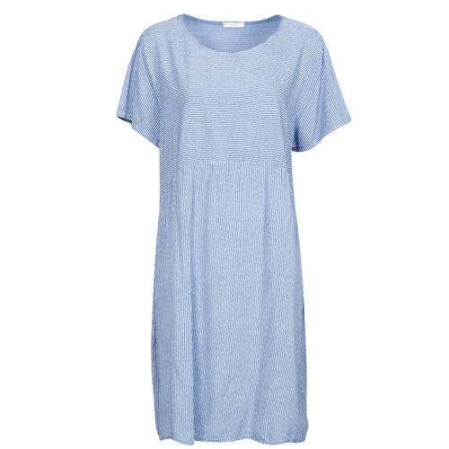textil Mujer Vestidos cortos Fashion brands 2198Z-BLEU Azul