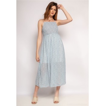 textil Mujer Vestidos largos Fashion brands 571-BLEU-CLAIR Azul / Claro