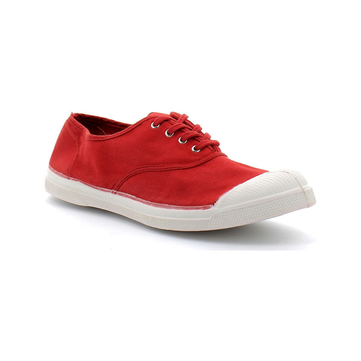 Zapatos Mujer Tenis Bensimon  Rojo