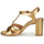 Zapatos Mujer Sandalias Cosmo Paris ZOUM Oro