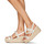 Zapatos Mujer Sandalias Cosmo Paris HOURA Blanco / Oro