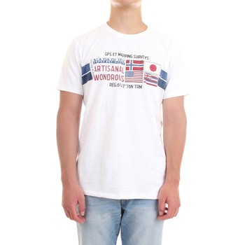 textil Hombre Camisetas manga corta Napapijri NP0A4F6J T-Shirt/Polo hombre blanco Blanco
