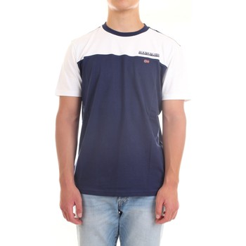 textil Hombre Camisetas manga corta Napapijri NP0A4F6T T-Shirt/Polo hombre AZUL Azul