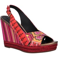 Zapatos Mujer Sandalias Geox D82P6F 000AW D JANIRA Rojo