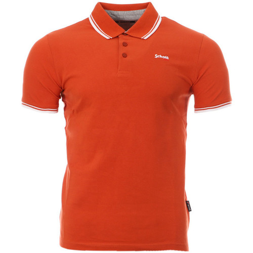 textil Hombre Tops y Camisetas Schott  Naranja
