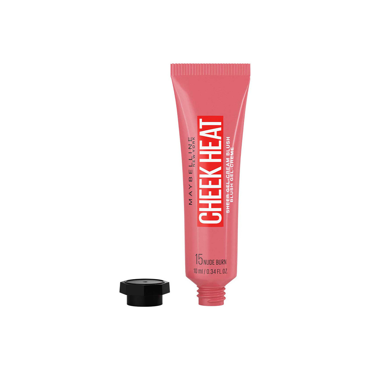 Belleza Colorete & polvos Maybelline New York Cheek Heat Sheer Gel-cream Blush 15-nude Burn 
