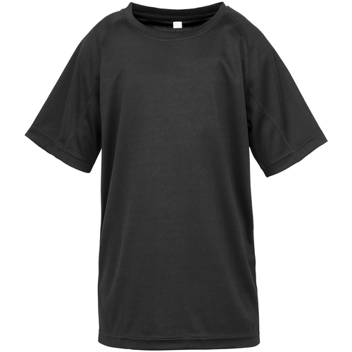 textil Niño Camisetas manga larga Spiro Performance Aircool Negro