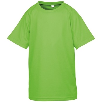 textil Niño Camisetas manga larga Spiro S287J Verde