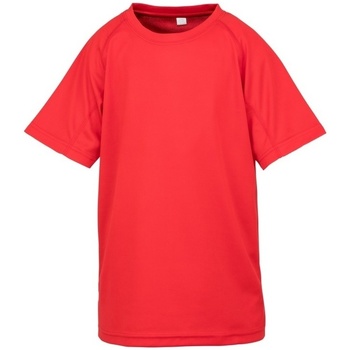textil Niño Camisetas manga larga Spiro S287J Rojo