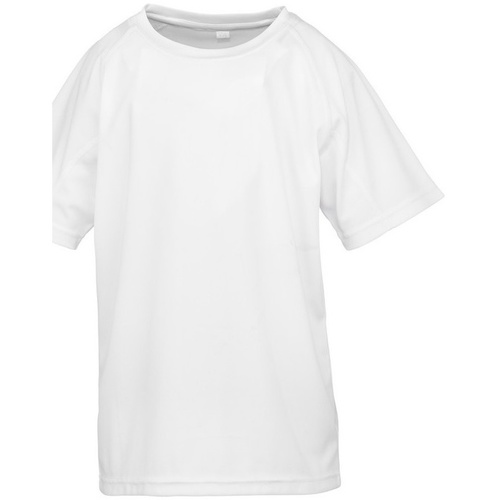 textil Niño Camisetas manga larga Spiro Performance Aircool Blanco