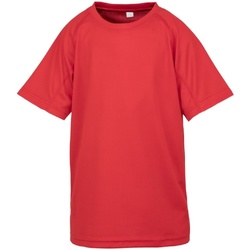 textil Niños Camisetas manga corta Spiro Performance Aircool Rojo