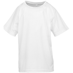 textil Niños Camisetas manga corta Spiro SR287B Blanco