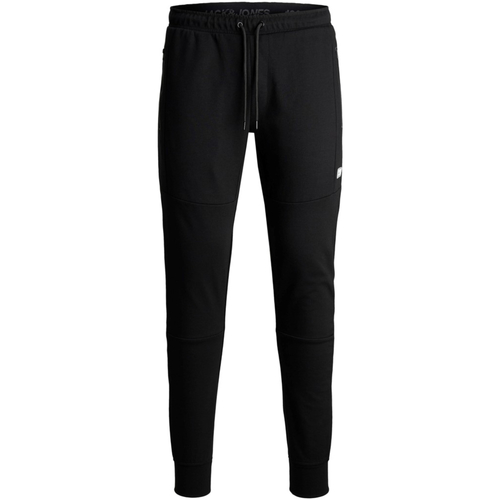 textil Hombre Pantalones Jack & Jones 12184970 JJIWILL JJAIR SWEAT PANTS NOOS NB BLACK Negro