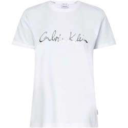 textil Mujer Camisetas manga corta Calvin Klein Jeans K20K202870 Blanco