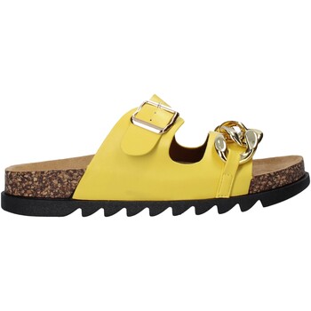 Zapatos Mujer Zuecos (Mules) Gold&gold A21 FL160 Amarillo