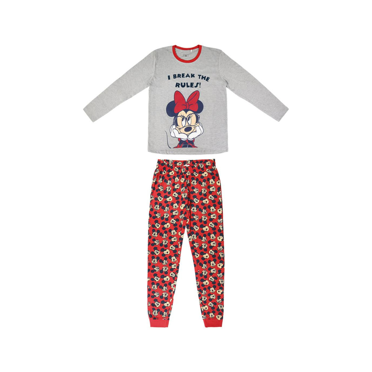 textil Niña Pijama Disney 2200006209 Rojo