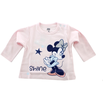 textil Niños Camisetas manga larga Disney DIS MF 51 02 1322 Rosa