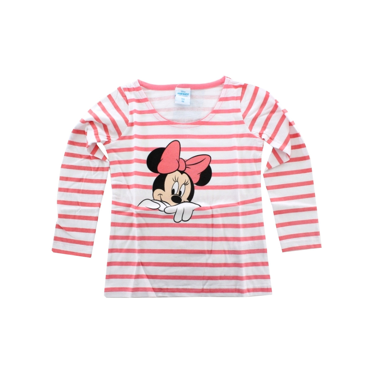 textil Niña Camisetas manga larga Disney DIS MF 52 02 7821 Rosa