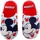 Zapatos Niños Pantuflas Disney WD13245 Rojo