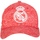 Accesorios textil Gorra Real Madrid RMG018 CORAL MELANGE Rojo
