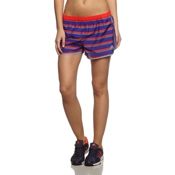textil Mujer Pantalones cortos adidas Originals Aktive Marathon 10 Shorts Azul, De color naranja