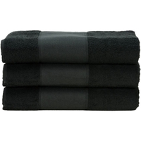 Casa Toalla y manopla de toalla A&r Towels 50 cm x 100 cm RW6036 Negro