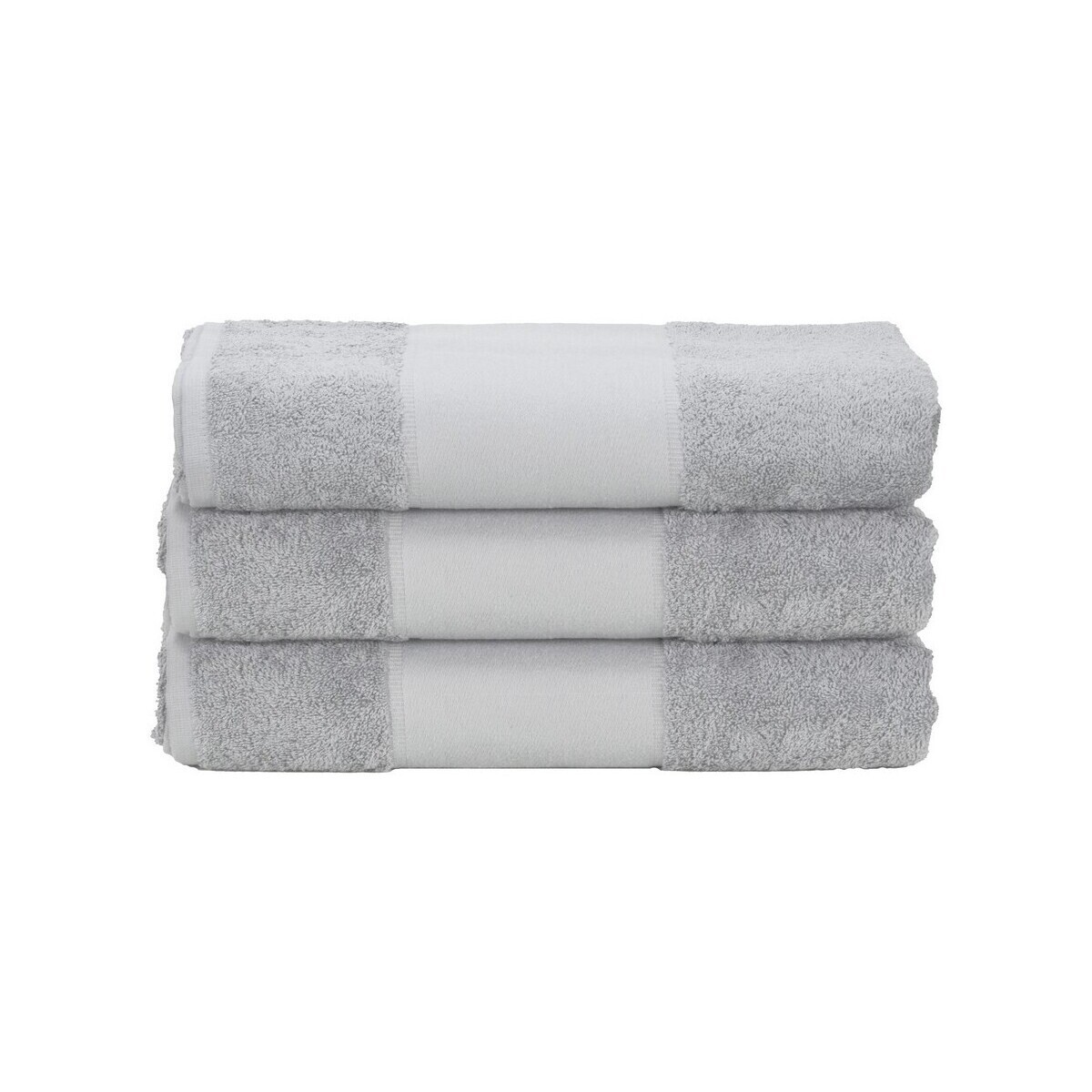 Casa Toalla y manopla de toalla A&r Towels 50 cm x 100 cm RW6036 Gris